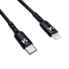 Wozinsky cable USB Type C - Lightning Power Delivery 18W 1m black (WUC-PD-CL1B)