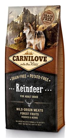 CARNILOVE REINDEER FOR ADULT 12 KG