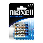 alkaliparistot, lr-3, aaa, 1,5 v, maxell, läpipainopakkaus, 4 kpl