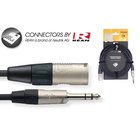 Stagg REAN 6.35mm Jack TRS - XLR /m 3m