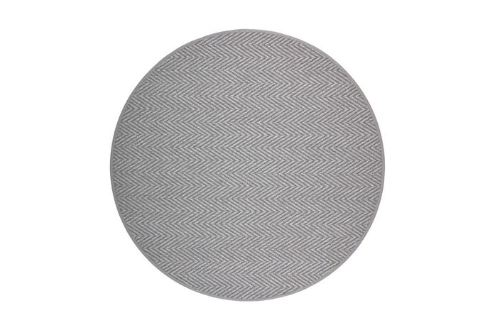 Matto Elsa Pyöreä 160 cm Harmaa - VM Carpet – kuva 1/1