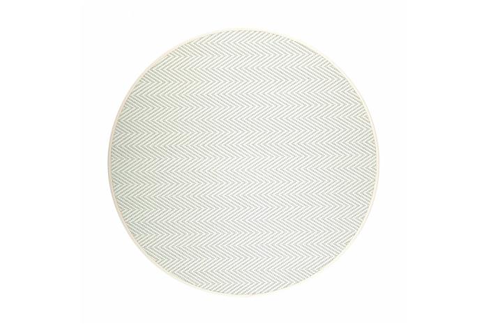 Matto Elsa Pyöreä 133 cm Valkoinen - VM Carpet – kuva 1/1