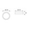 Plafond SMD LED NASTIA LED C 14W PINE CCT – kuva 1