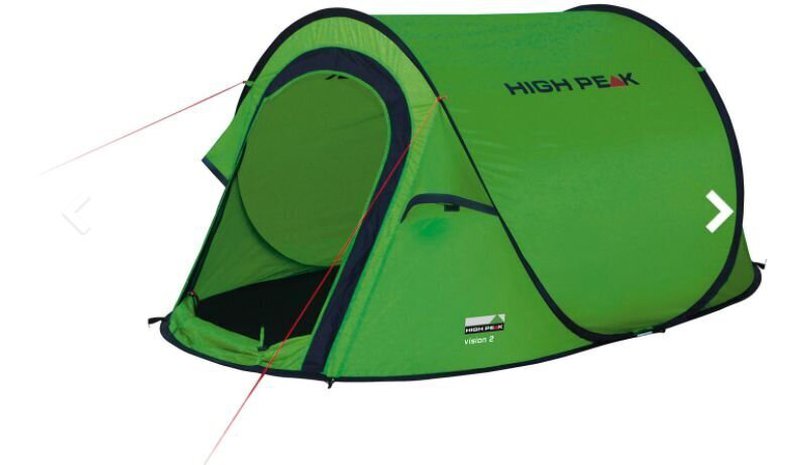 Teltta High Peak Vision 2, vihreä