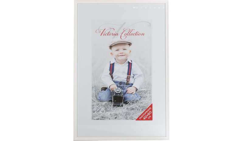 Valokuvakehys Memory 40x60, valkoinen