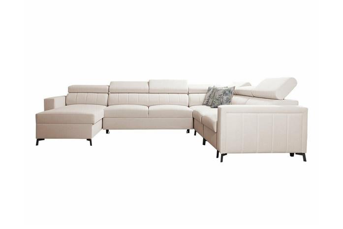 Galbally 5-sits Hörnbäddsoffa beige -