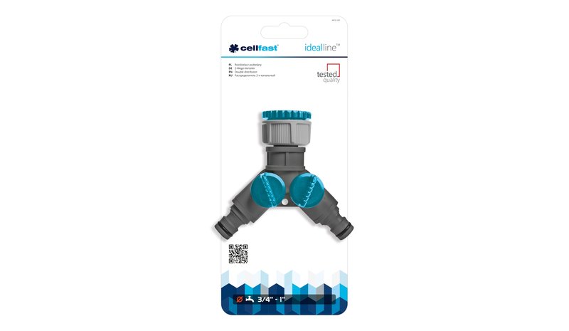 Cellfast Jakotukki 2-os 3/4'/1' plus