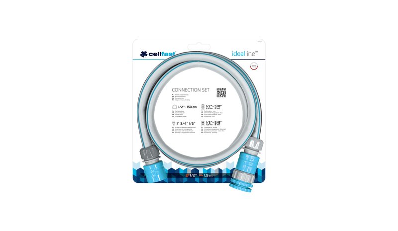 Cellfast Liitosletkusetti 1/2' 1,5 m
