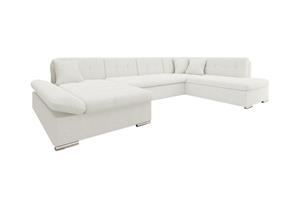 Zumar 5-sits Hörnbäddsoffa White -