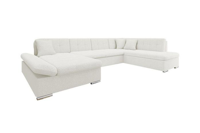 Zumar 5-sits Hörnbäddsoffa White -