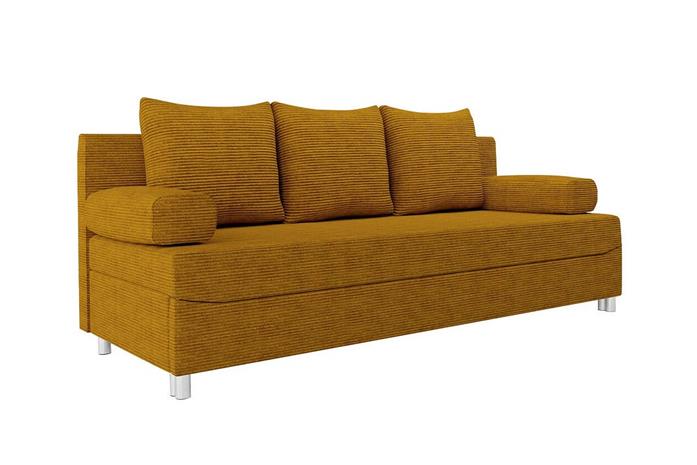 Kintore 2-sits Bäddsoffa Dark yellow -