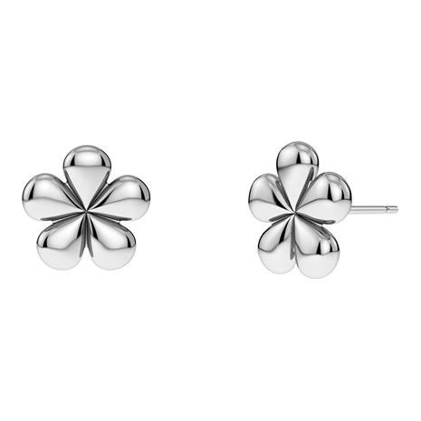 Edblad Daisy Studs Silver One Size - Silver - ONE SIZE