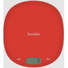Keittiövaaka Terraillon Macaron+ punainen elektroninen keittiövaaka 5 kg