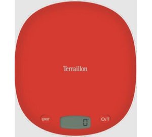 Keittiövaaka Terraillon Macaron+ punainen elektroninen keittiövaaka 5 kg