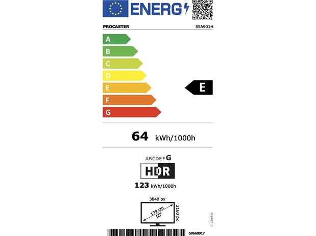 ProCaster 55SL901H (55"), LED-televisio
