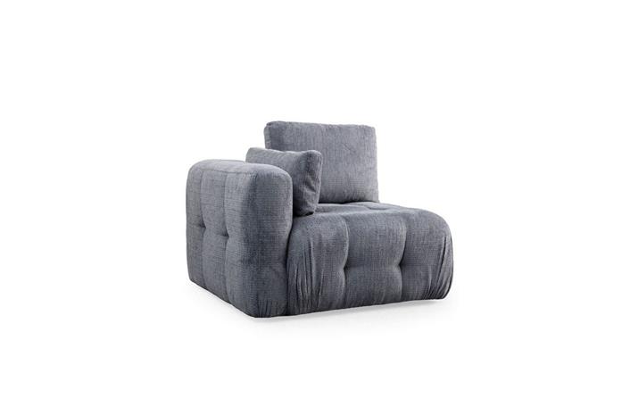 Yvara Vänstermodul 100 cm - Harmaa