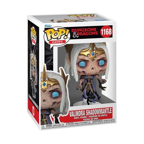 Funko Pop! Games: Dungeons & Dragons - Valindra Shadowmantle FIGU