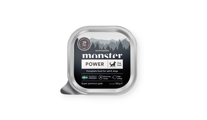 Monster Dog Power Pä¢tä© - 150 g
