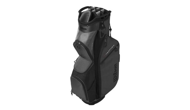 Wilson - Feather Cartbag â€“ Black/Grey