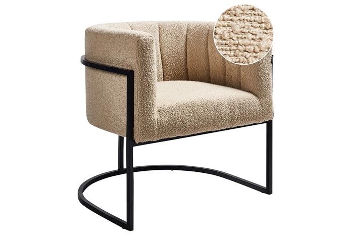 Nojatuoli Larvik II Beige/musta - Beige/musta