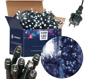 Jouluvalot Springos CL1501 1500 LED 90 m