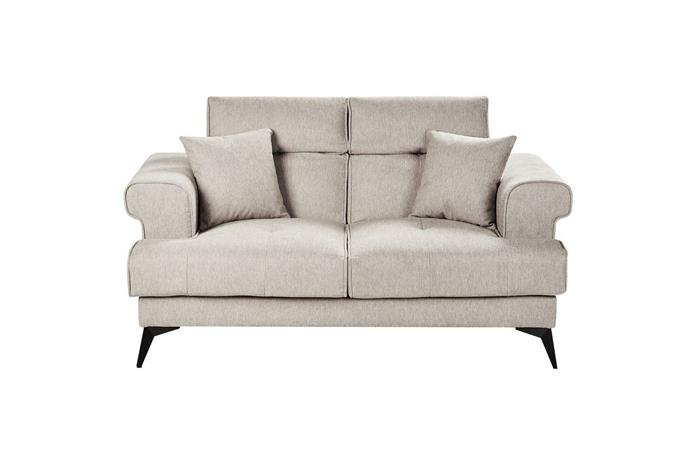 2-sitssoffa Beliani Skive Beige Beige -