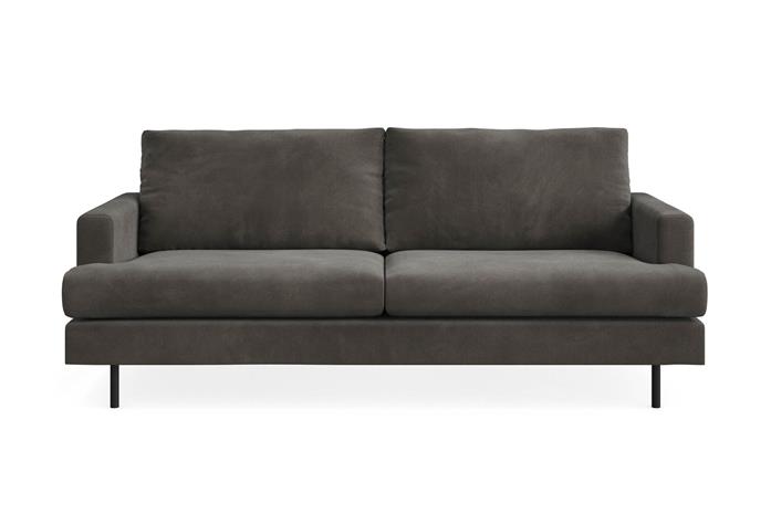 Menard Compact 3-istuttava Manchestersohva - Tummanharmaa