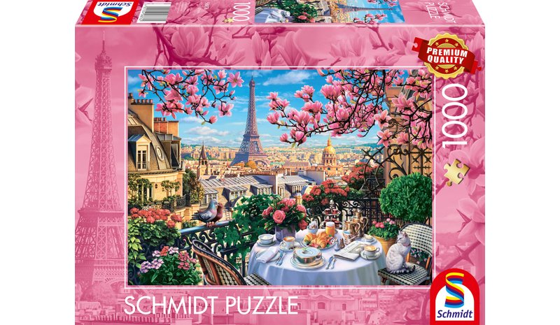 Schmidt Breakfast in Paris 1000p palapeli – kuva 1/1
