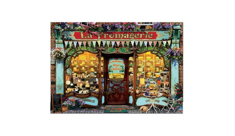 Educa The Fine Cheese Shop 2000p palapeli – kuva 1/1