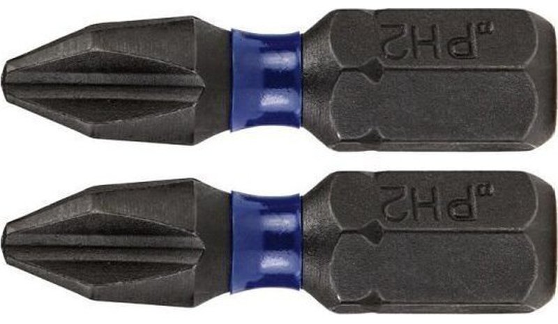 Irwin Impact Pro Ph2 x 25mm iskusuuttimet (2 kpl)