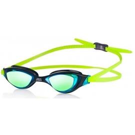 AQUA-SPEED XENO MIRROR -uimalasit, keltainen/sininen, Uintitarvikkeet