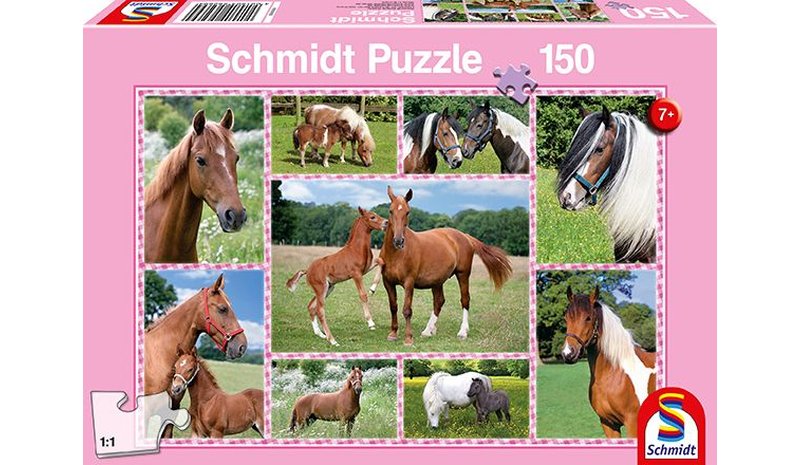 Schmidt Beautiful Horses 150p palapeli – kuva 1/1