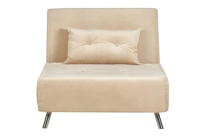 Vuodesohva Farris - Beige, hopea