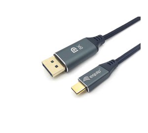 USB A - USB-C kaapeli Equip 8K/60Hz Harmaa 2 m