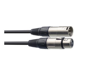 Äänikaapeli XLR/m - XLR/F 3m