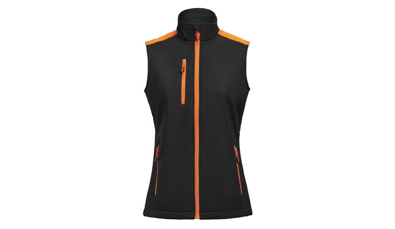 Printer Softshell 2261084 Liivi musta/oranssi S – kuva 1/1
