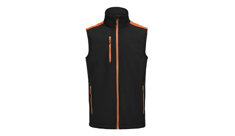 Printer Softshell 2261083 Liivi musta/oranssi XXL – kuva 1/1
