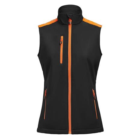 Printer Softshell 2261084 Liivi musta/oranssi L – kuva 1/1