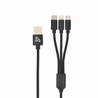 Sbox USB-A/USB3-in-1 (USB-C, micro-USB, mini-USB), 1 m