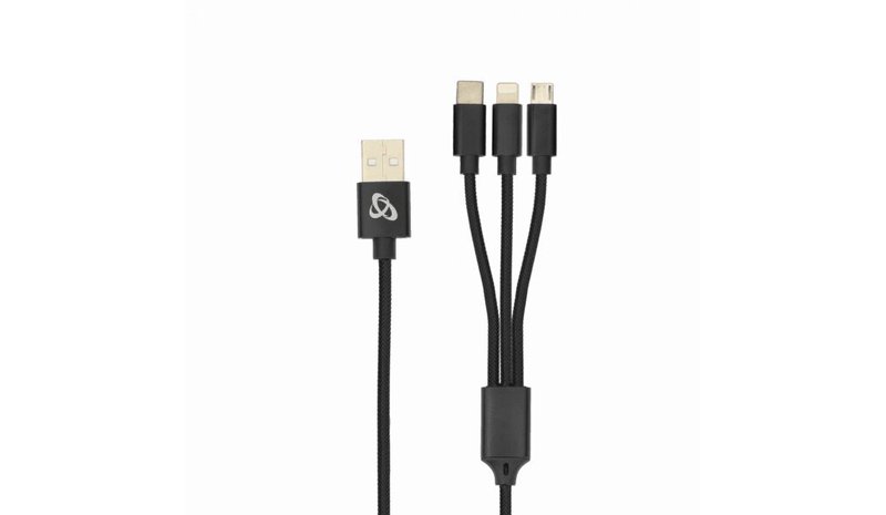 Sbox USB-A/USB3-in-1 (USB-C, micro-USB, mini-USB), 1 m