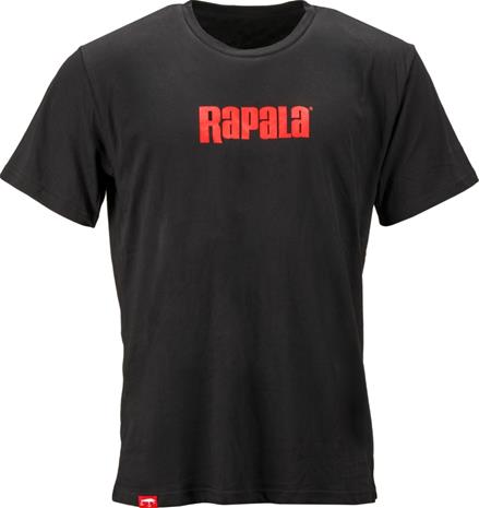 Rapala Black Red Logo t-paita