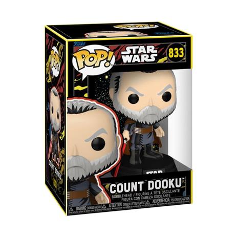Funko Pop! Star Wars: May The Fourth - Count Dooku (retro) FIGU