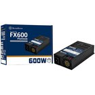 Virtalähde Silverstone Fx600 Platinum 600w Flex Atx virtalähde