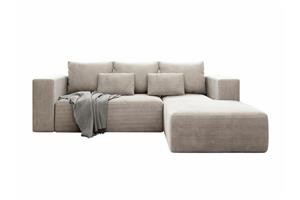Listowel 3-sits Hörnbäddsoffa Beige/Light beige -