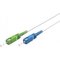 Valokuitukaapeli Ftth Simplex valkoinen 2m Sc/apc-sc/upc Os2 – kuva 1