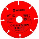 Wurth kovametallileikkuulevy 125mm, 2,0mm, 22,23mm