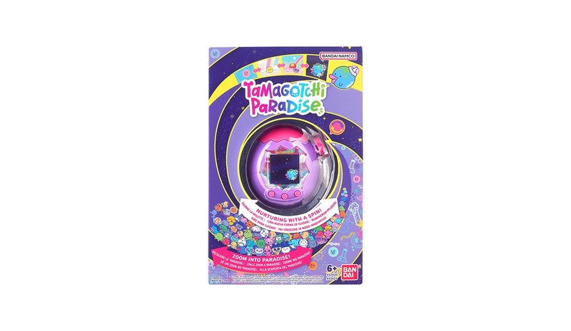 Tamagotchi Virtual Pet: Paradise - Purple Sky GADGET