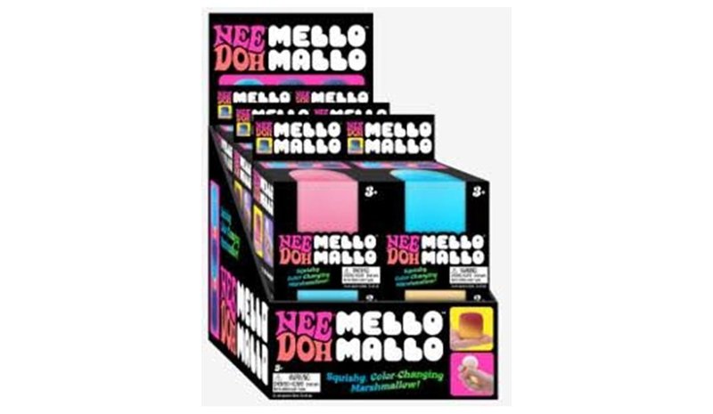 Needoh Mello Mallo 3 Asst. Cdu - Blue - ONE SIZE