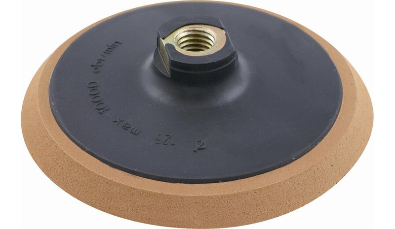 Velcro-adapteri levyille Ø 125mm, M14 kierre