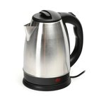 Omega OEK801 vedenkeitin ruostumatonta terästä, harjattu pinta / 1800 ml / 1500W